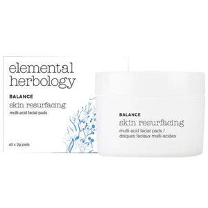 ELEMENTAL HERBOLOGY Skin Resurfacing Multi-Acid Facial Pads BRAND NEW IN…